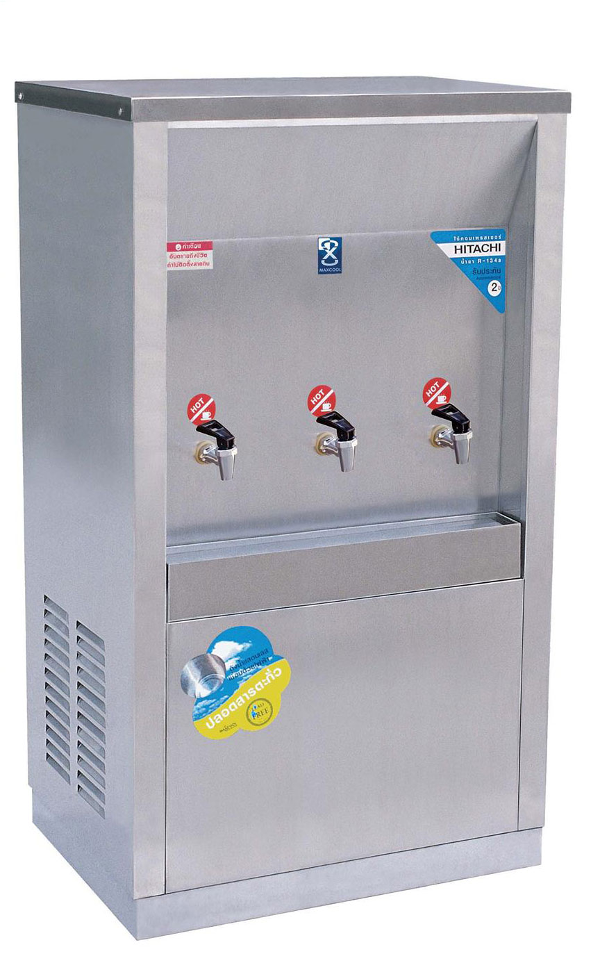 ตู้ทำน้ำร้อน - น้ำเย็น แบบต่อท่อ ระบบเปิด รังผึ้ง