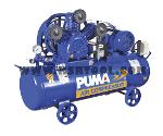 ปั๊มลมพูม่า PUMA ลูกสูบ มอเตอร์ 10 แรง PUMA ขนาดถัง 520 ลิตร 380V. 3 สาย