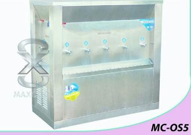MAXCOOL ตู้ทำน้ำเย็น 3 หน้า 9ก๊อก รุ่น MC-OS5